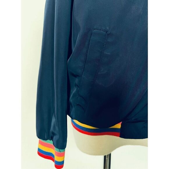 COTTON ON KIDS Girls 7/8 Removable Hooded Bomber Jacket Coat - Picture 9 of 11